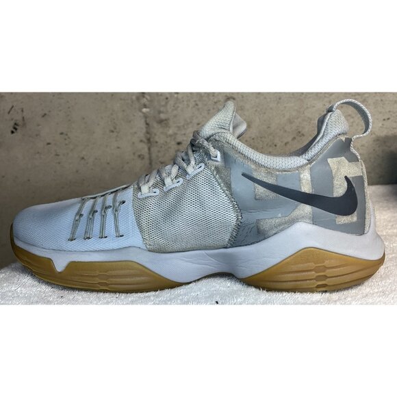 NIKE PG 1 SUPERSTITION PAUL GEORGE BASKETBALL SHOES GREY RARE 878627-009 SIZE 11